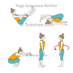 Boat Pose Crossed Ankles Mountain Pose Crossed Ankles Flow ...