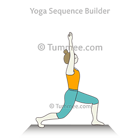 how to do ashta chandrasana variation back knee bent tummee com