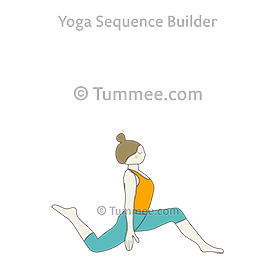 Half Splits Pose Yoga (Ardha Hanumanasana) | Yoga Sequences, Benefits ...