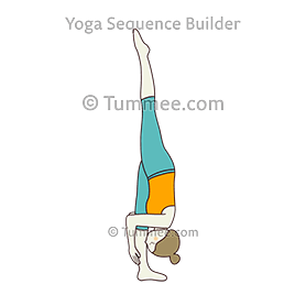 Standing Split Pose Variation Nose To Ankle Yoga (Urdhva ...